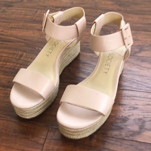 Sole society wedges